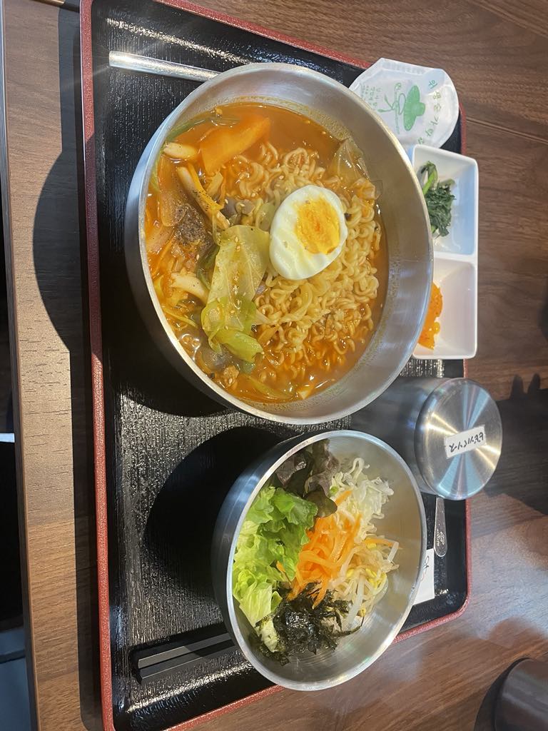 Korean kimchi ramen